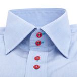 Maßhemd Vittora, blau