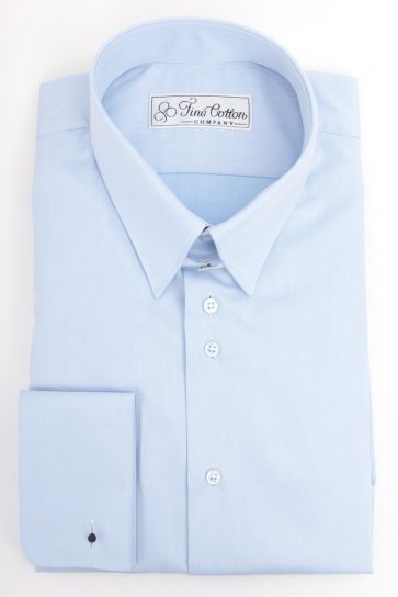 Maßhemd Bovelino, blau