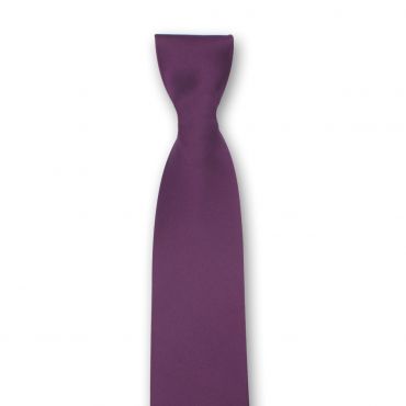 Krawatte, Uni Rips, Aubergine