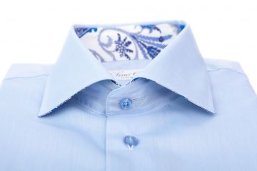 Maßhemd Visconti - Paisley Kontrast